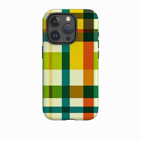 iPhone Tough Case - Los Angeles Gingham Protective Layer High Quality