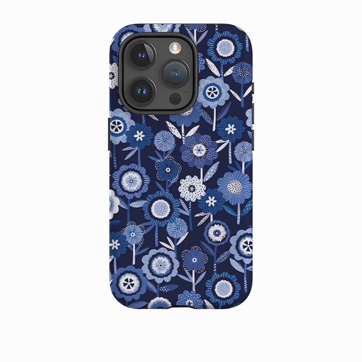 iPhone Tough Case - Summer Garden III By Ali Brookes Hybrid Look