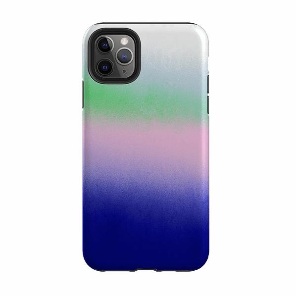 Matte Look iPhone Tough Case - Rainbow Haze By Kitty Joseph