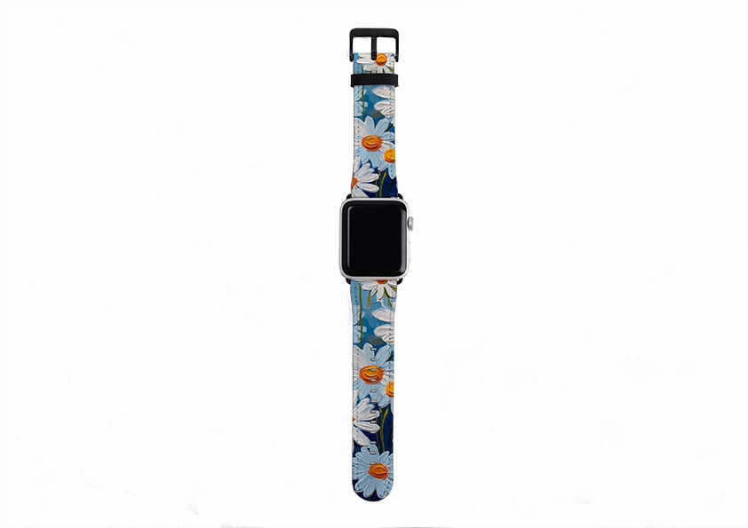 Rugged Performance Gear Flexible Function Fit Bright Daisies II Apple Watch Strap