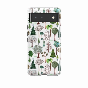 high quality build Google Tough Case -  Xmas Trees By Caroline Bonne Muller