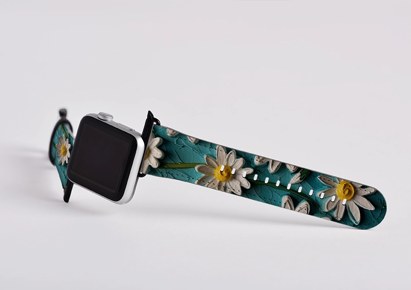 Daily Use Comfort Cape Daisies II Apple Watch Strap