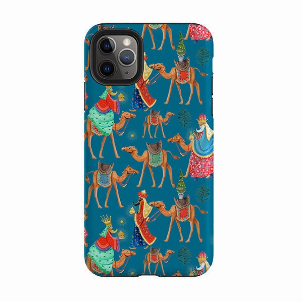 Durable Build Quality iPhone Tough Case - Three Kings By Caroline Bonne Muller