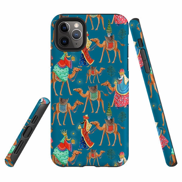 iPhone Tough Case - Three Kings By Caroline Bonne Muller Matte Coating