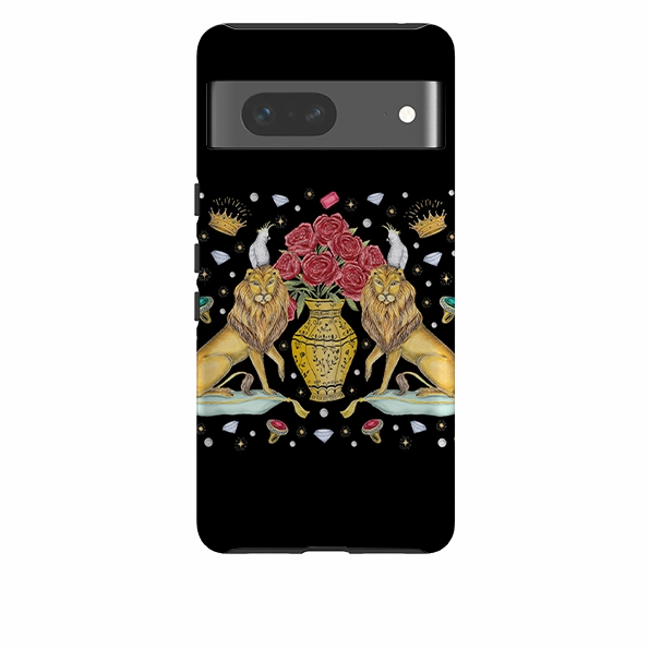 Google Tough Case -  Lion and Vase By Catherine Rowe Clear Frame
