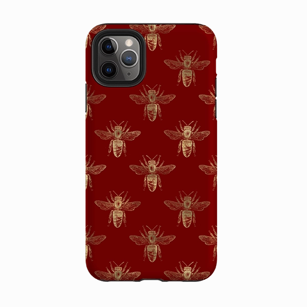 iPhone Tough Case - Red Bees Comfort Use
