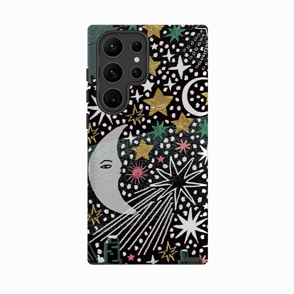 Hybrid Form Samsung Tough Case - Night Before Xmas III By Emma Frances Grant