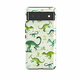 Google Tough Case -  Dinoland By Katherine Quinn Flexible Feel