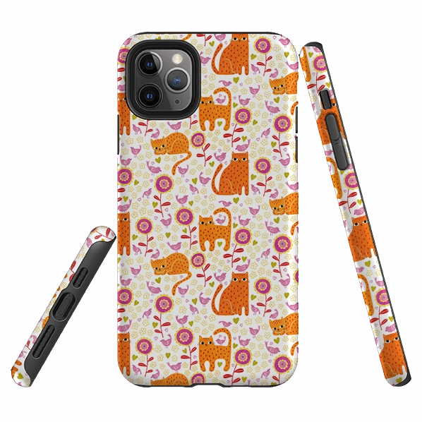 iPhone Tough Case - Marmalade Cats By Suzy Taylor Matte Finish