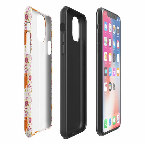 Trendy Layer iPhone Tough Case - Marmalade Cats By Suzy Taylor