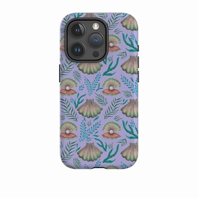 Soft touch finish iPhone Tough Case - Shell By Catherine Rowe