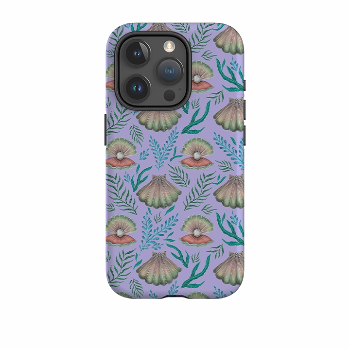Soft touch finish iPhone Tough Case - Shell By Catherine Rowe