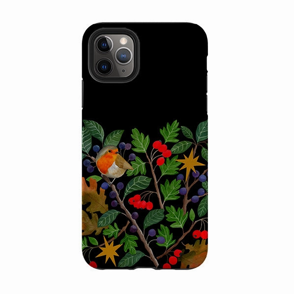 iPhone Tough Case - Sloe Robin By Bex Parkin Classic Grip