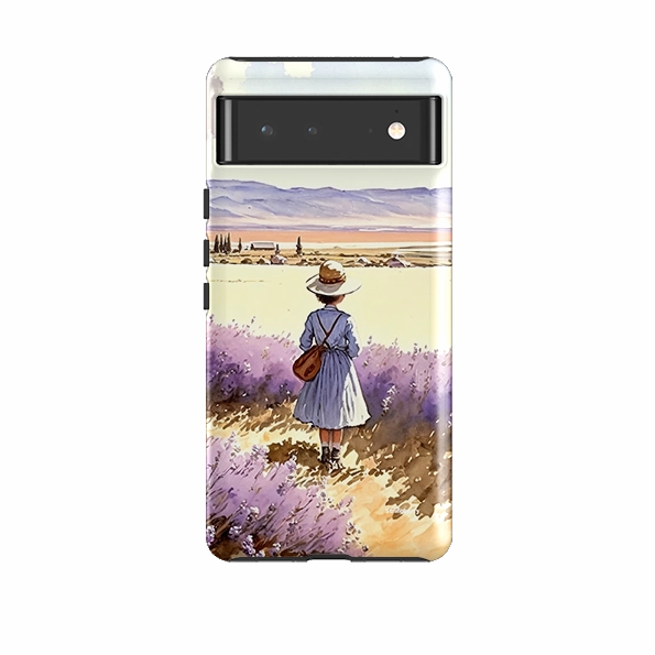 Google Tough Case -  Girl In Fields High End Look