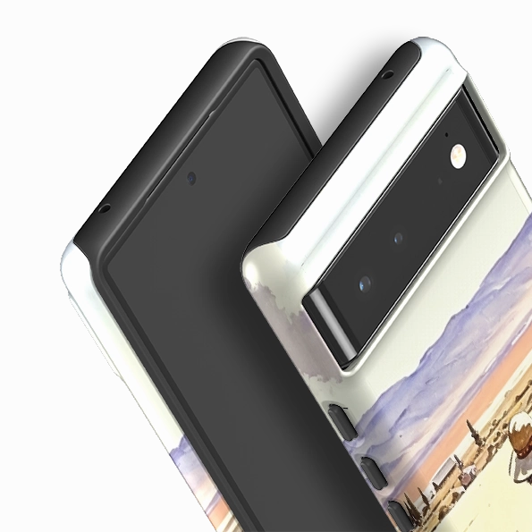 Google Tough Case -  Girl In Fields Minimal Detail Texture Durable Texture Build