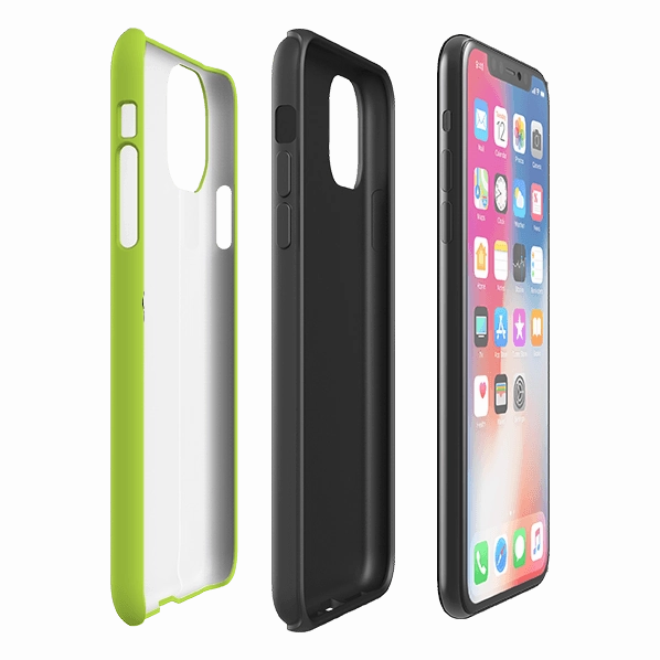 Protective Design Layer iPhone Tough Case - Noodle