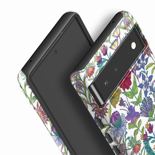 Gloss Finish Vivid Detail Texture Google Tough Case -  Tropic-1 By Natalie Pedetti Prack