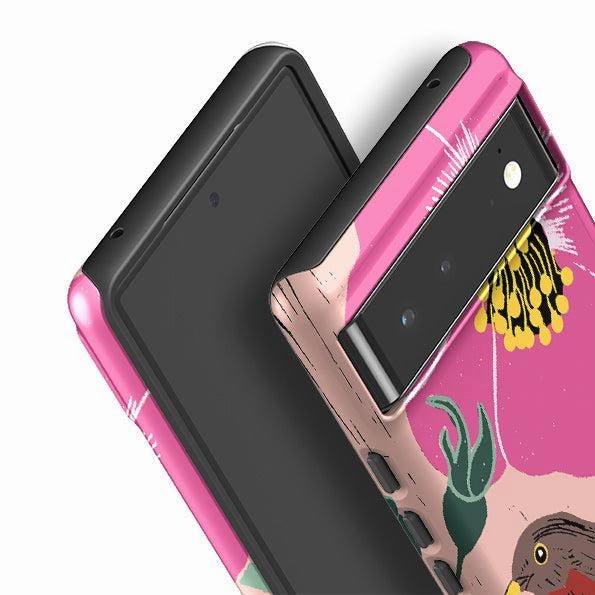 Vivid Gradient Gradient Design Google Tough Case -  Hellebore By kate Heiss