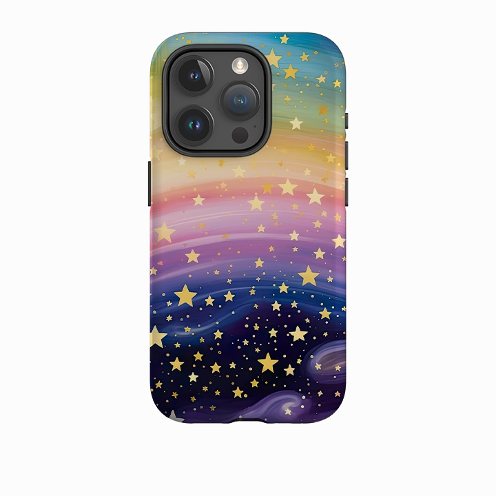 Smooth Grip Layer iPhone Case - Colour Galaxy II