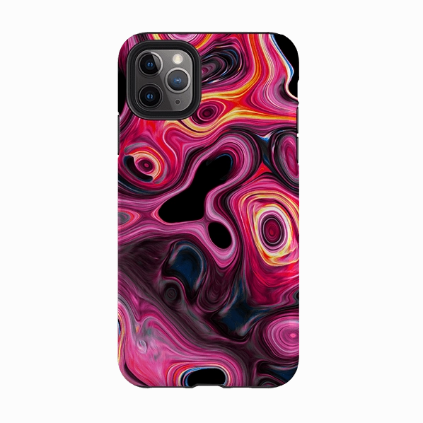 Premium Surface Finish iPhone Tough Case - Tiger Tail