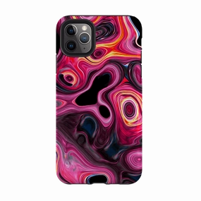 Premium Surface Finish iPhone Tough Case - Tiger Tail