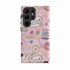Samsung Tough  Case - Sewing Pattern III Light Form
