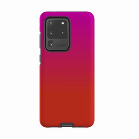 Samsung Tough Case - Geranium By Kitty Joseph Full Coverage