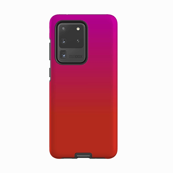 Samsung Tough Case - Geranium By Kitty Joseph Full Coverage