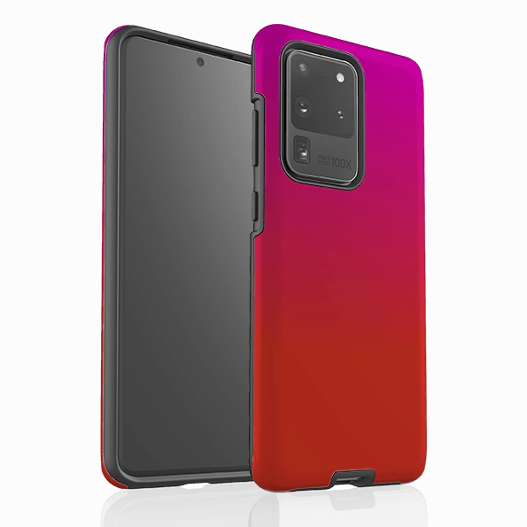 Samsung Tough Case - Geranium By Kitty Joseph Modern Design Travel Ready