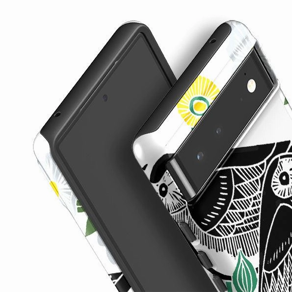 Strong Grip Google Tough Case -  Summer Wagtail By Kate Heiss