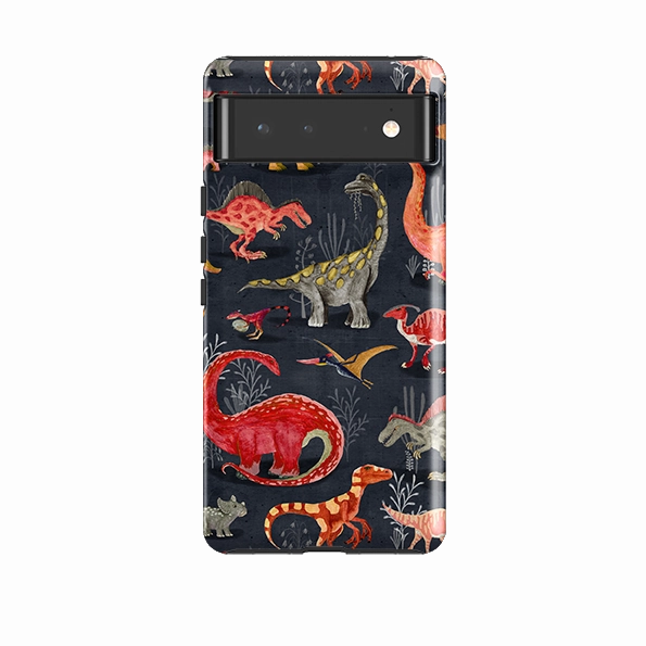 Google Tough Case -  Parisian Dinosaurs By Katherine Quinn Fashion Accessory Edge Shield