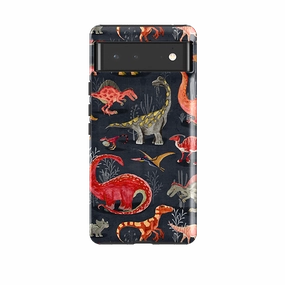 Google Tough Case -  Parisian Dinosaurs By Katherine Quinn Fashion Accessory Edge Shield