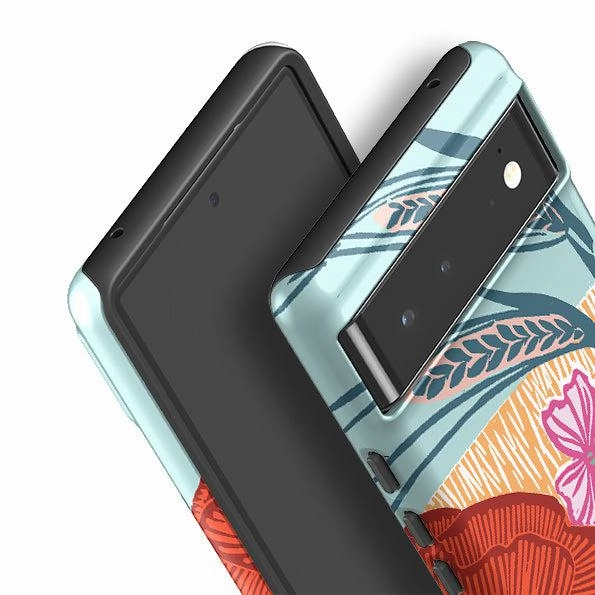 Google Tough Case -  Wild Poppies By kate Heiss Precision Cutouts