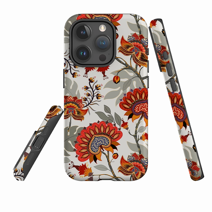 Soft Touch Stylish Pattern iPhone Tough Case -Eden Floral