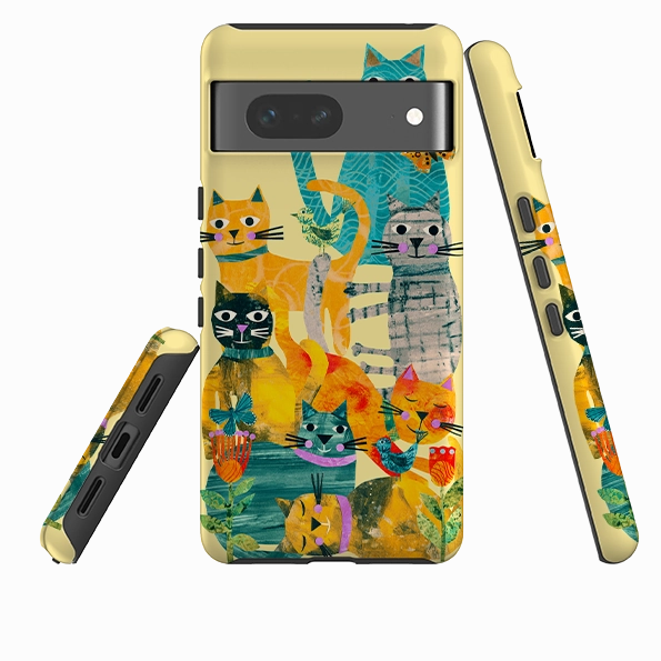 Modern Style Google Tough  Case - Cat Party III By Tracey English