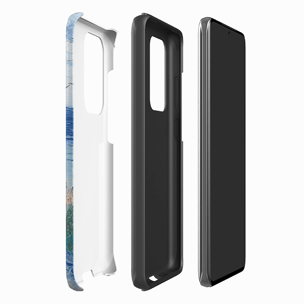 Samsung Tough Case - Beach Path By Mary Stubberfield Protective Look Matte Finish