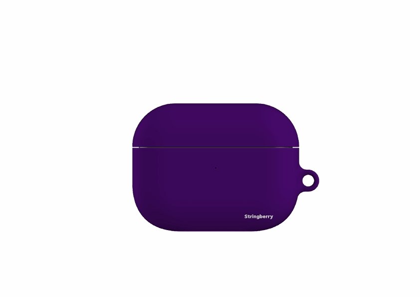 fashion glossy finish retro airpods case Manilla Purple Airpod Pro Case ( Gen 1 & 2 )