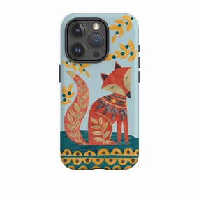 Marble Pattern iPhone Tough Case - Folk Foxie By Tracey English