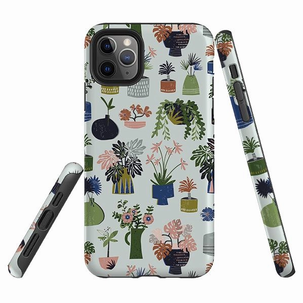 iPhone Tough Case - Urban Jungle By Ali Brookes Non slip grip