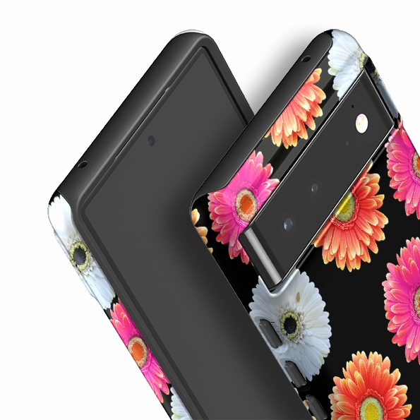 Soft Shape Protective Edge Google Tough Case -  Colour Floral