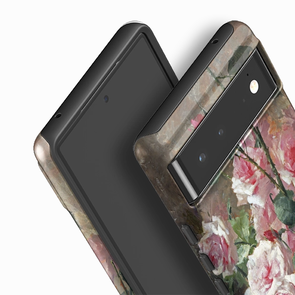 Google Tough Case -  Rose Floral By Heritage Durable Edge