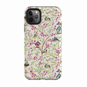 iPhone Tough Case - Spring Pattern By Elisabeth Haager Work Essentials Creative Form