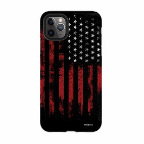 iPhone Tough Case - US Grunge Flag I Impact shield Fashion Edge
