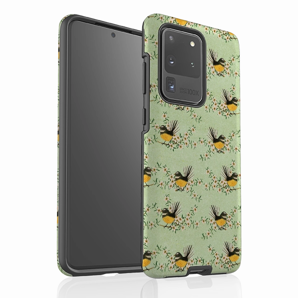 Samsung Tough Case - Fantail By Katherine Quinn Comfort Pattern Texture