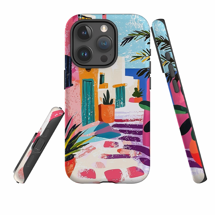 iPhone Case - Marbella Rugged Design Durable Grip