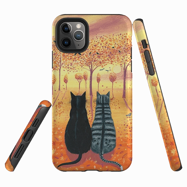 iPhone Tough Case - Bird Watching By Mary Stubberfield Rugged Frame Design