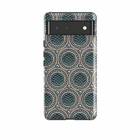 Stylish Detail Layer Google Tough Case -  Charleston Green By Cressida Bell