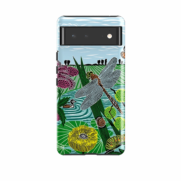 Soft Design Google Tough Case -  Pond By Kate Heiss