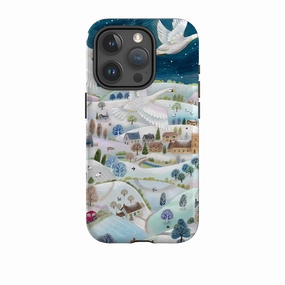 iPhone Tough Case - Winter Swans By Bex Parkin Rugged Surface Build Gift Choice