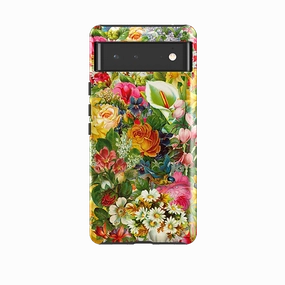 High Quality Protective Craft Google Tough Case -  Floral Garden